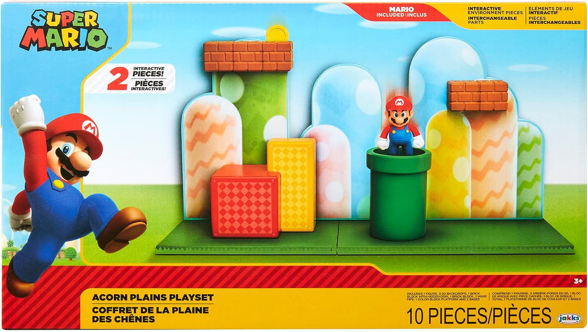 Nintendo 2.5'' Mario Acorn Playset