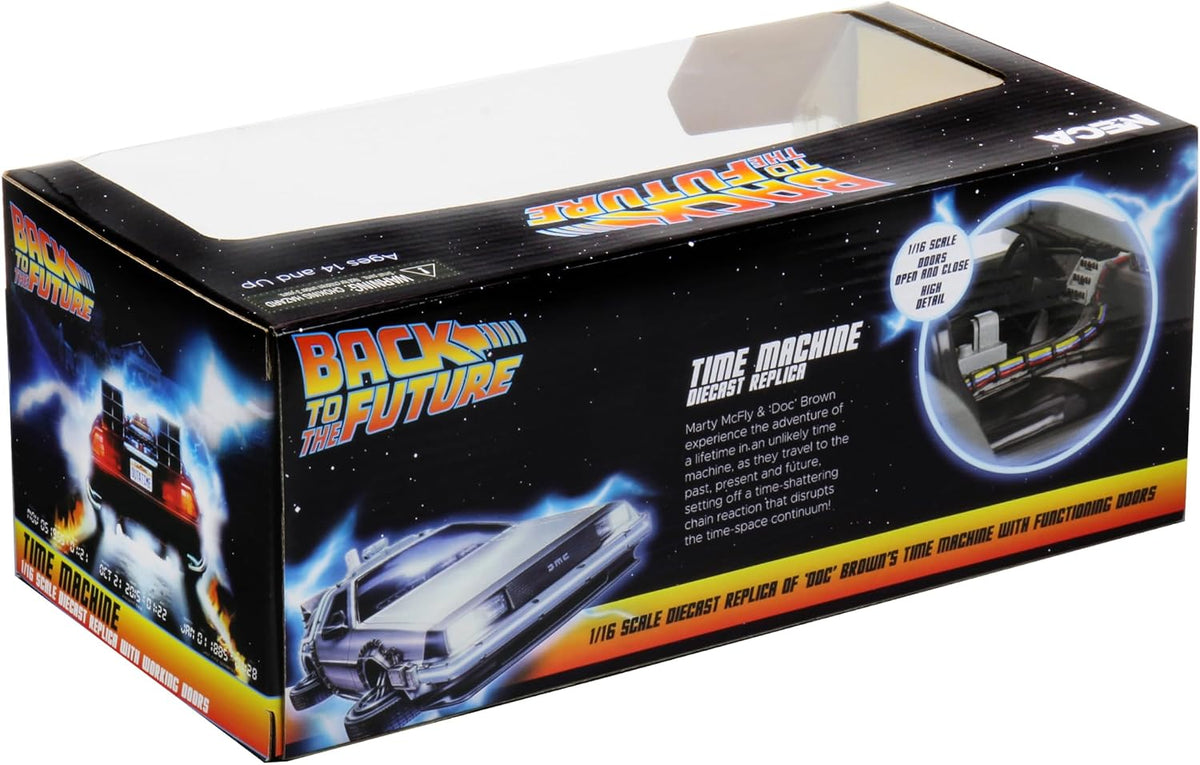 NECA Back to The Future - Máquina de Tiempo de 6 Pulgadas