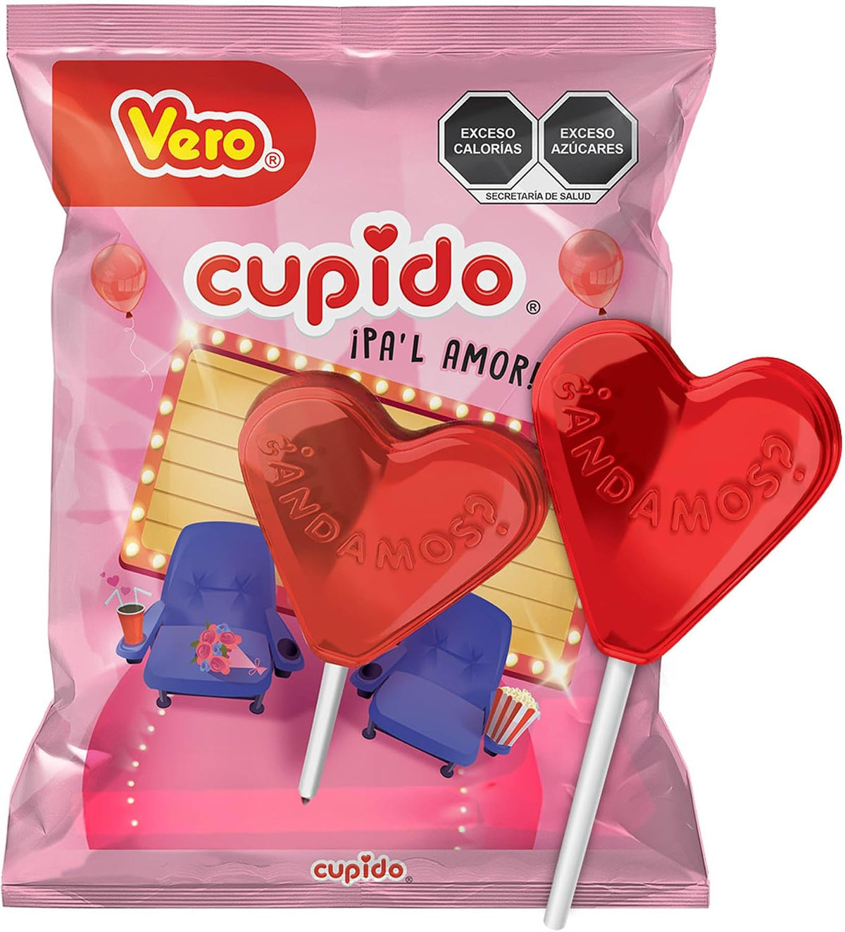 Vero - PALETA CUPIDO VERO 40 PZAS