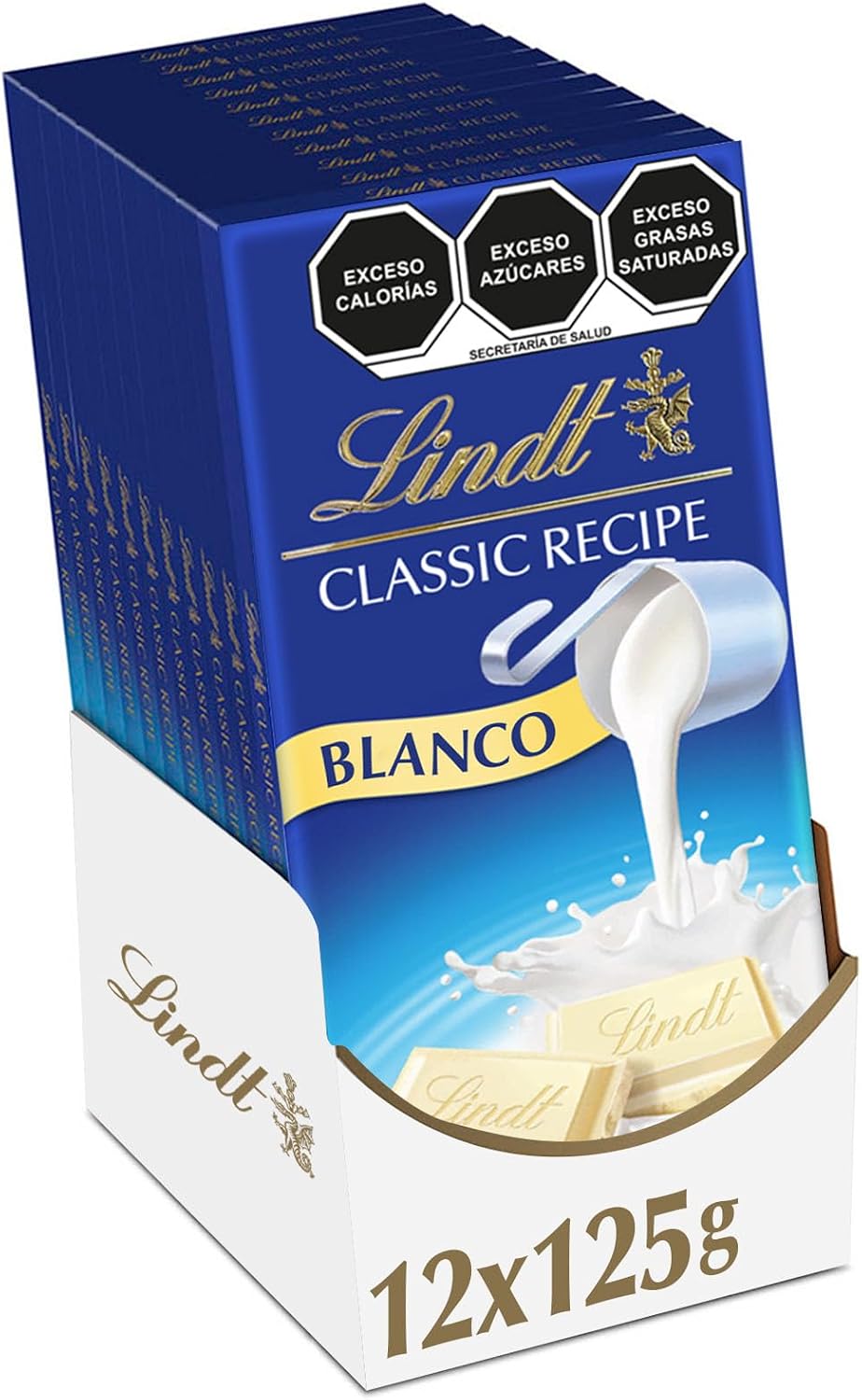 Classic Recipe Chocolate White, 1200g - Paquete de 12