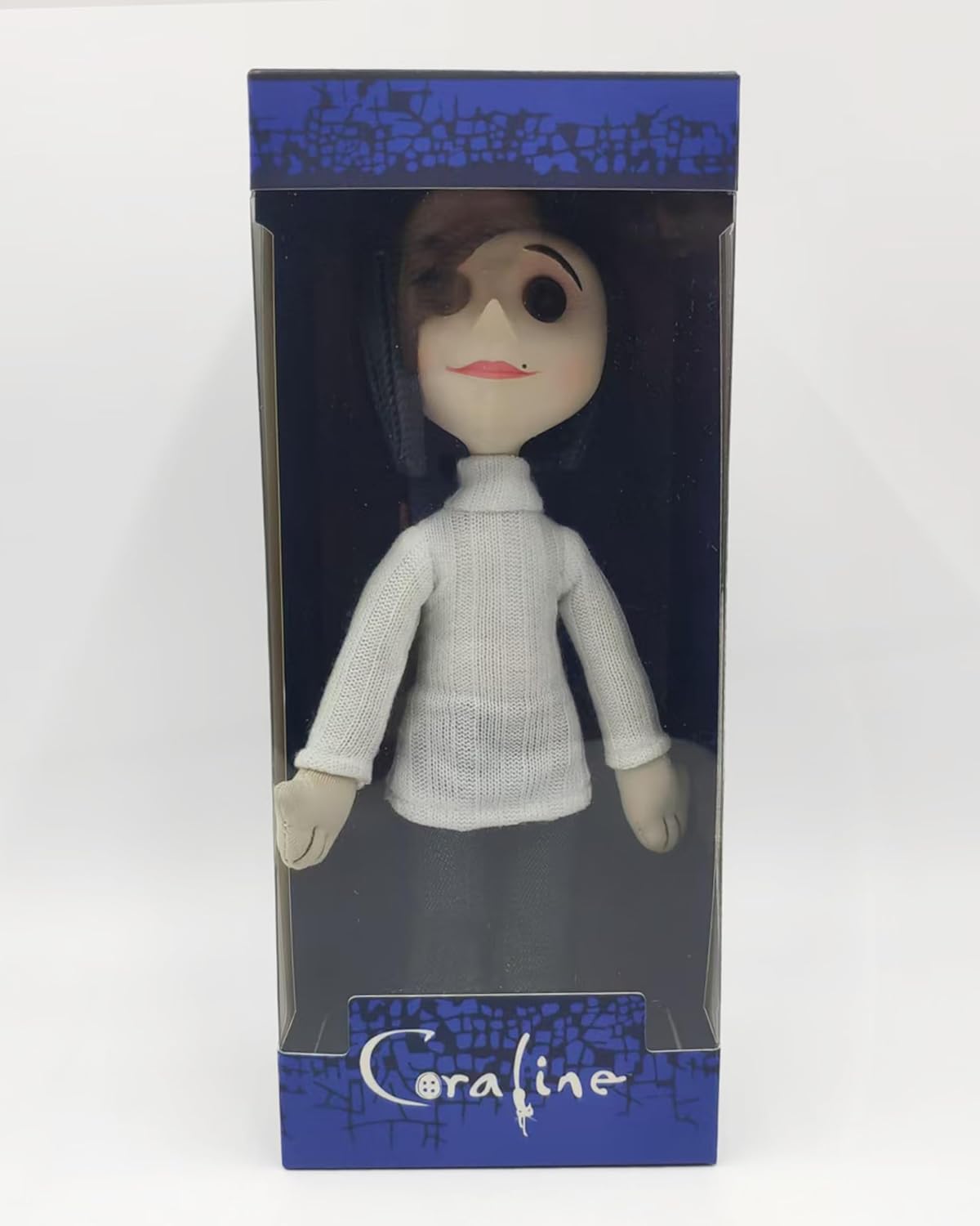 NECA Coraline - Muñeca de Ojos con botón para Otra Madre