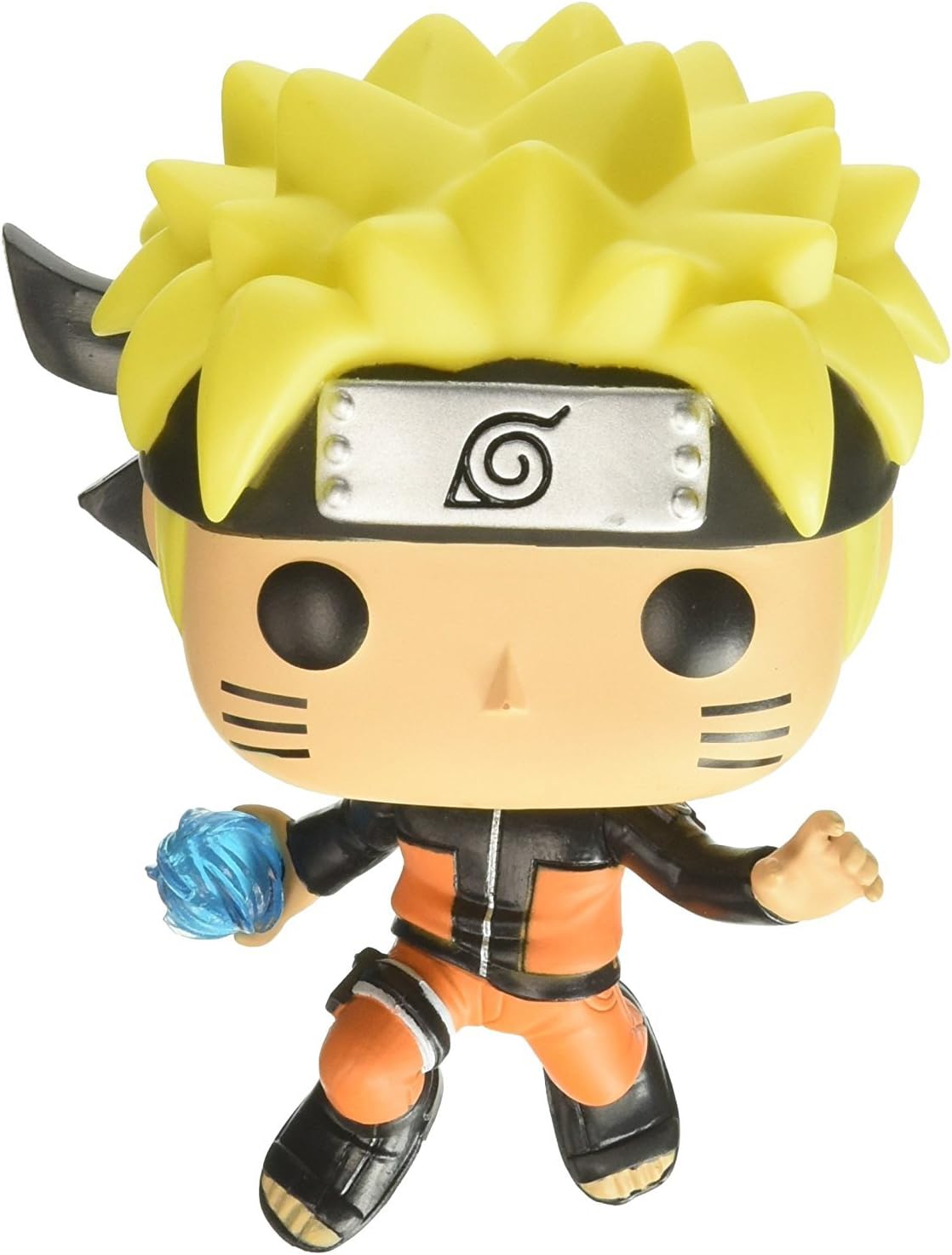 POP Naruto Shippuden - Naruto (Rasengan) Funko Pop! Figura de vinilo (incluido con funda protectora compatible con Pop Box), multicolor, 9,5 cm