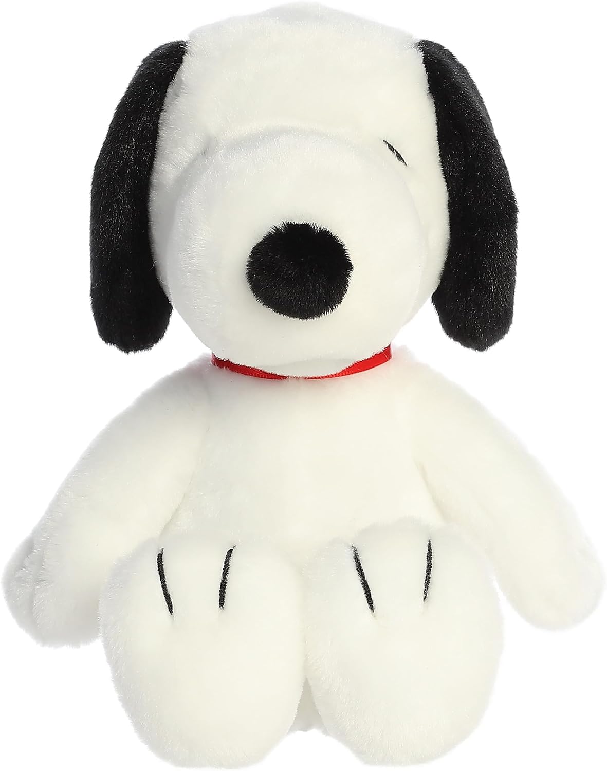 Aurora® Adorable Peanuts® Floppy Snoopy™ - Peluche con licencia oficial para todos los fans de Snoopy - Regalo nostálgico para adultos y celebraciones de cumpleaños - 20.3 cm