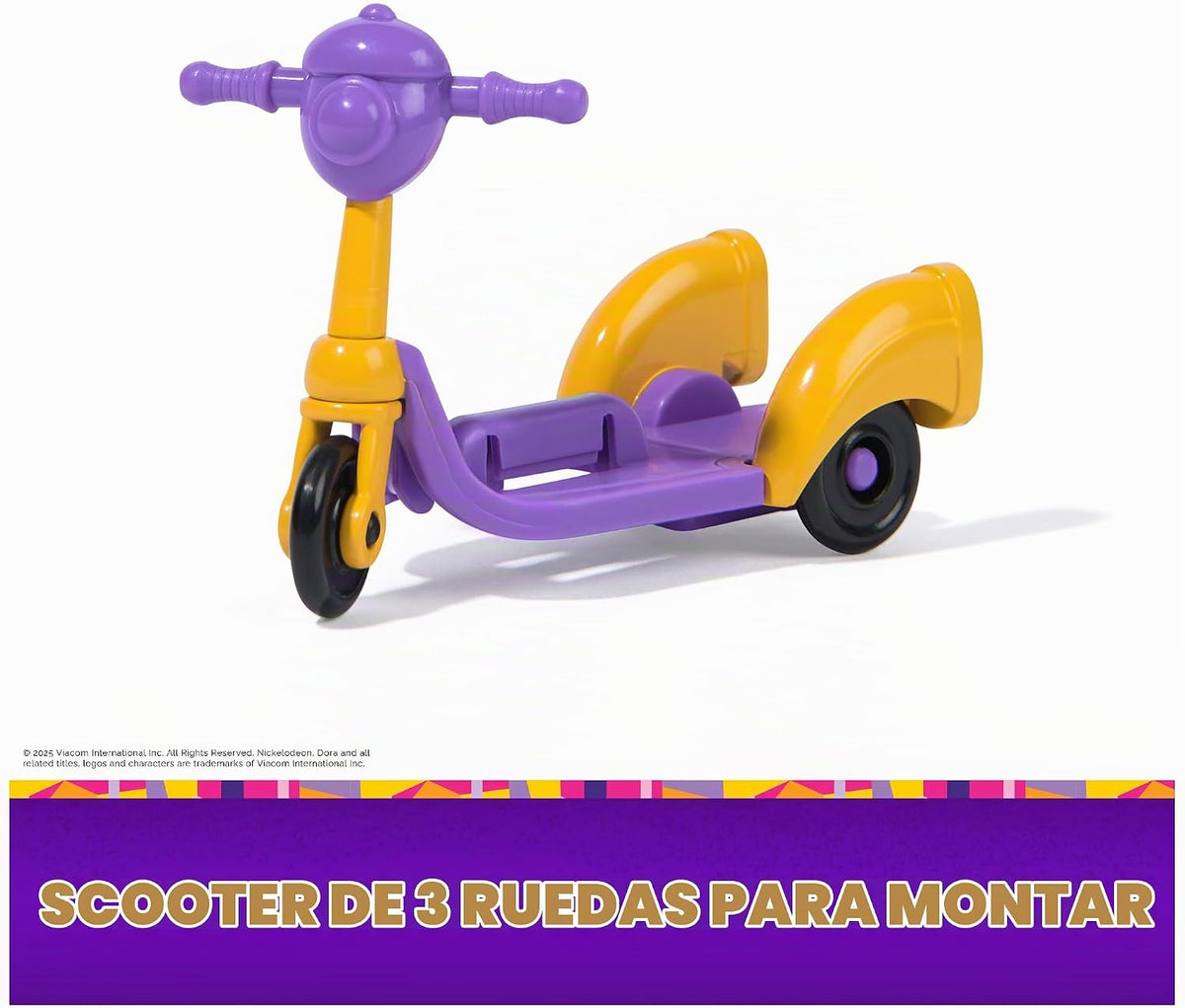 Dora, Set de Aventuras acelera y explora con Figuras de Dora y Tico, y un Patinete de Tres Ruedas, Juguetes para niños y niñas a Partir de 3 años