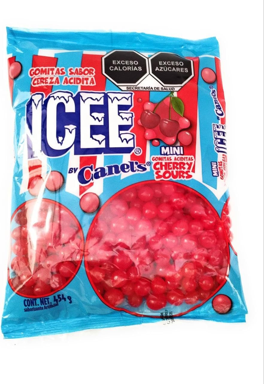 Canel´s ICEE Cherry Sours Mini Gomitas sabor cereza acidita 454gr