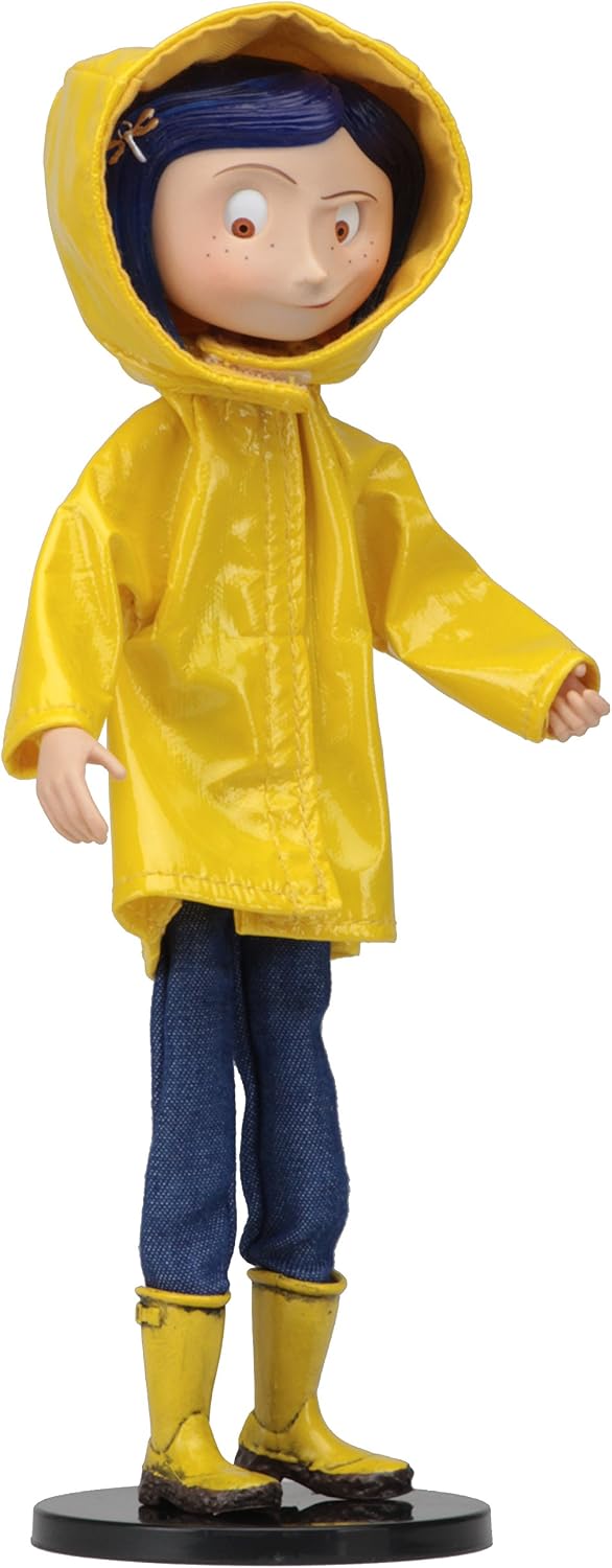 NECA - Muñeca Coraline Bendy con chubasquero