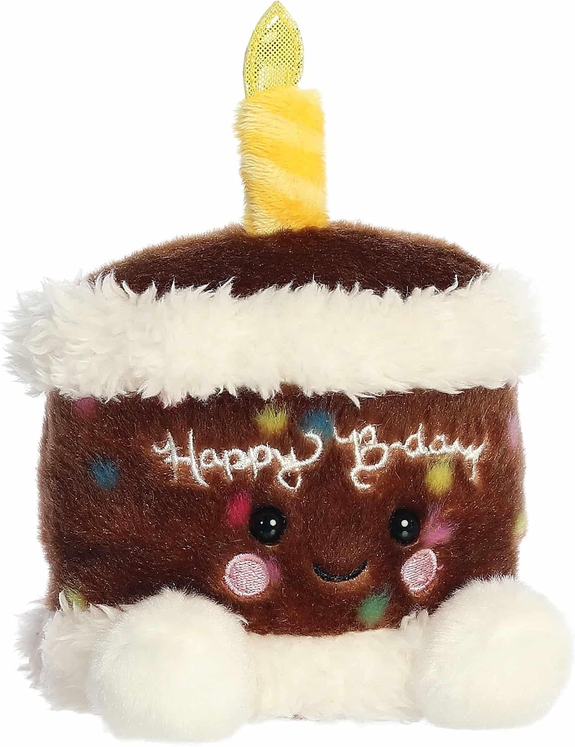 Aurora® Palm Pals™ 13cm Choco B'Day Cake™ Adorable Peluche