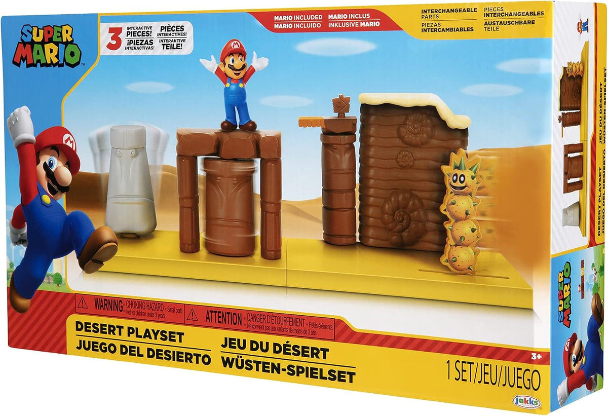 Nintendo 2.5" Desert Playset (EN/FR/DE/SP+11L Legal)