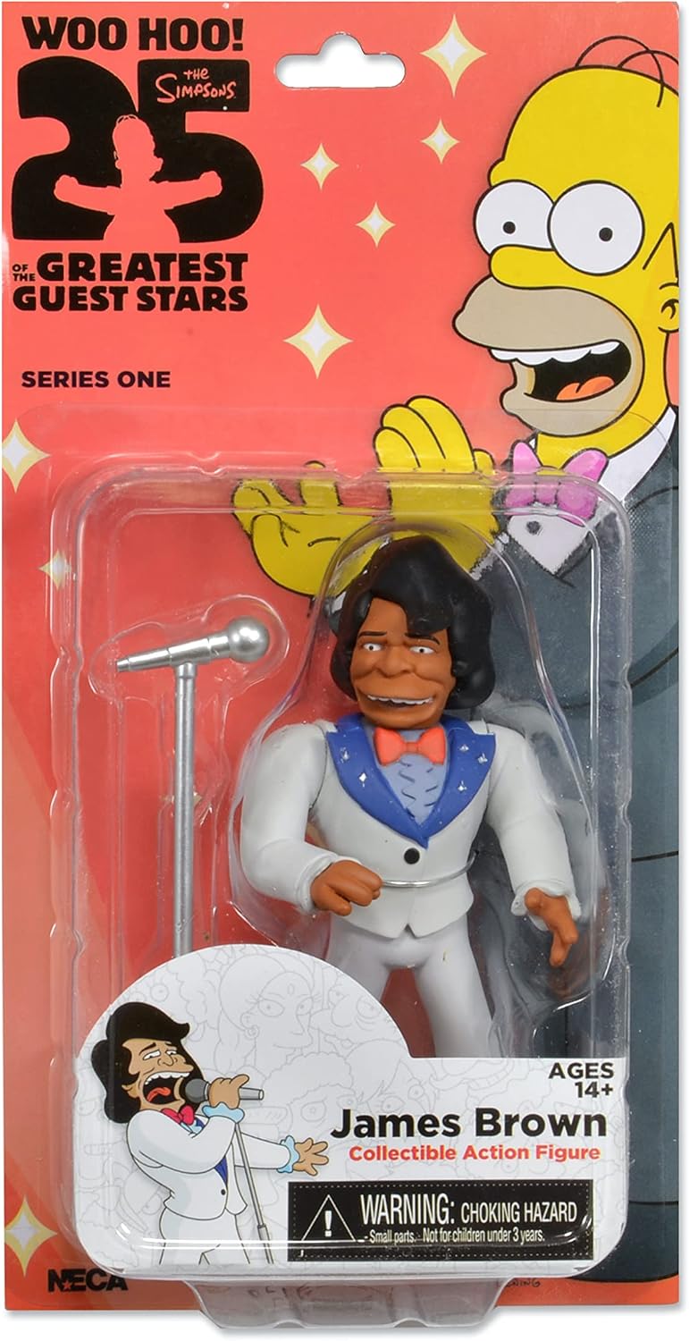 NECA The Simpsons 25th Anniversary - Series 1 - James Brown Action Figure, 5 by NECA