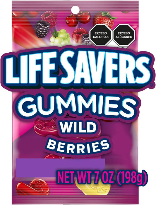 Life Savers Gomitas sabor moras salvajes, 198g