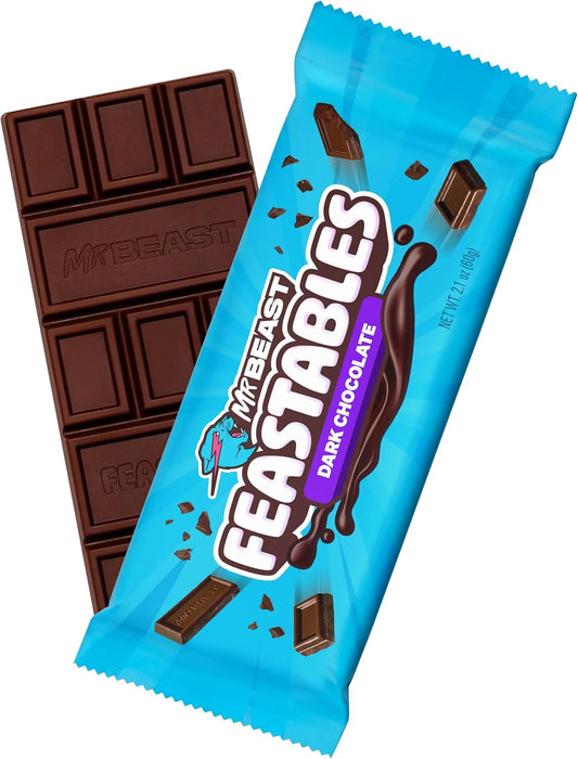 Feastables - Dark Chocolate 60gr (Nueva Imagen)