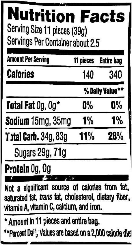 Sour Patch Watermelon Candy 2 Pack - King Size - 6.8 OZ - 2 Bags