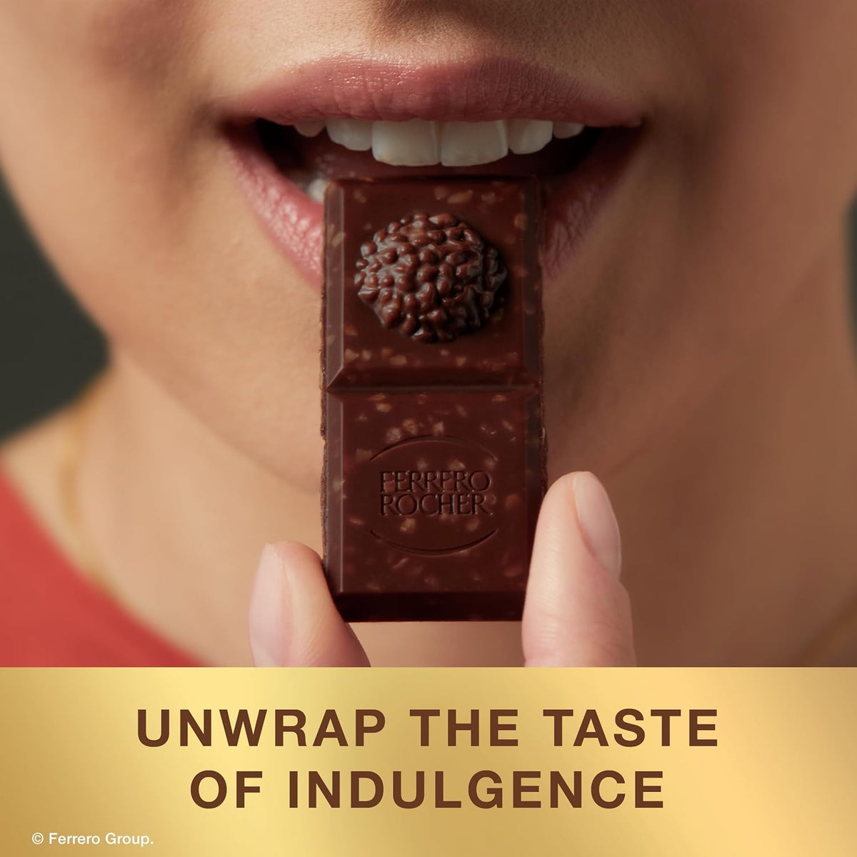 Ferrero Rocher Tableta de Chocolate Amargo, 90 g