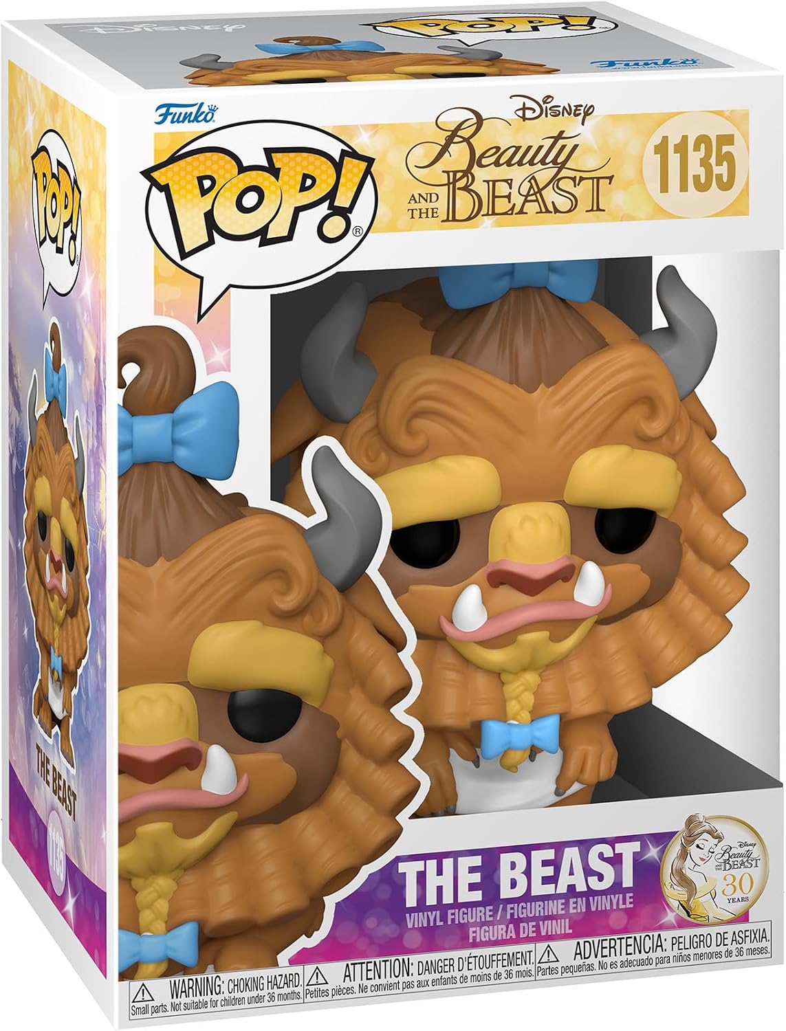 Funko Pop! Disney: Beauty and The Beast - Beast with Curls