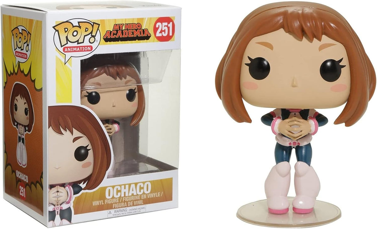 Funko POP My Hero Academia - Figura de vinilo Ochaco Pop! (incluye funda protectora compatible con caja pop), multicolor, 3.75 pulgadas
