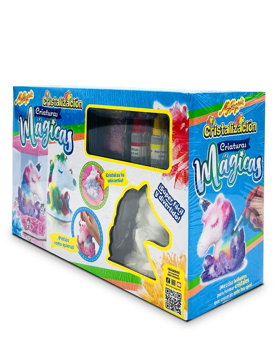 Ult Kit de Manualidades de Cristalizacion de Unicornio Criatura Magica, Kit de Decoracion de Unicornio Premium - imagen 4