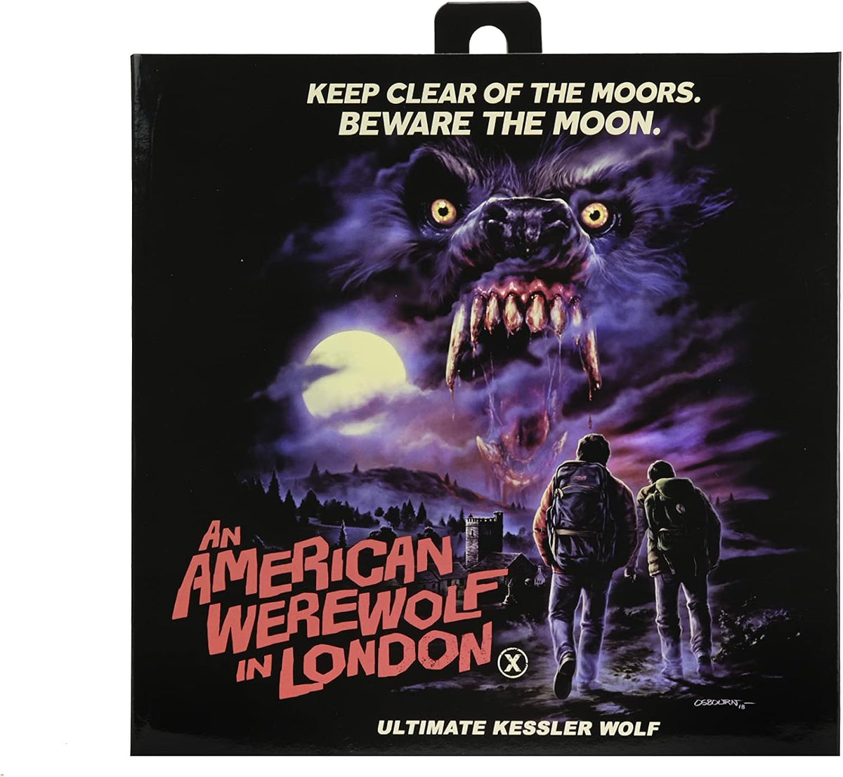 American Werewolf Un Hombre Lobo Estadounidense en Londres Kessler Hombre Lobo Figura de acción [Versión definitiva]