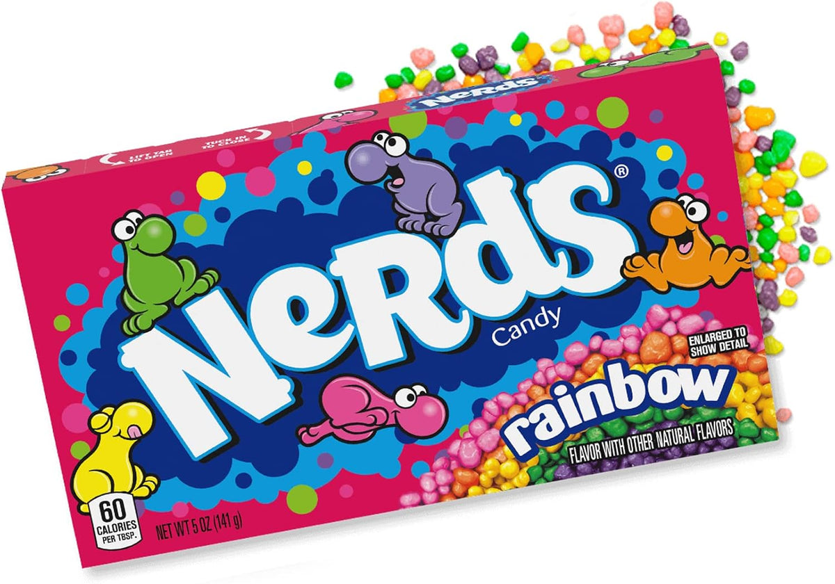 Nerds Wonka Rainbow Nerds Candy 5 onzas