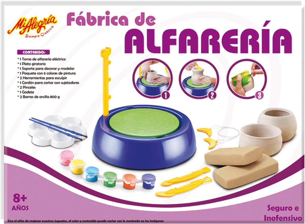 Mi Alegría Kit para Moldear Fabrica de Alfarería