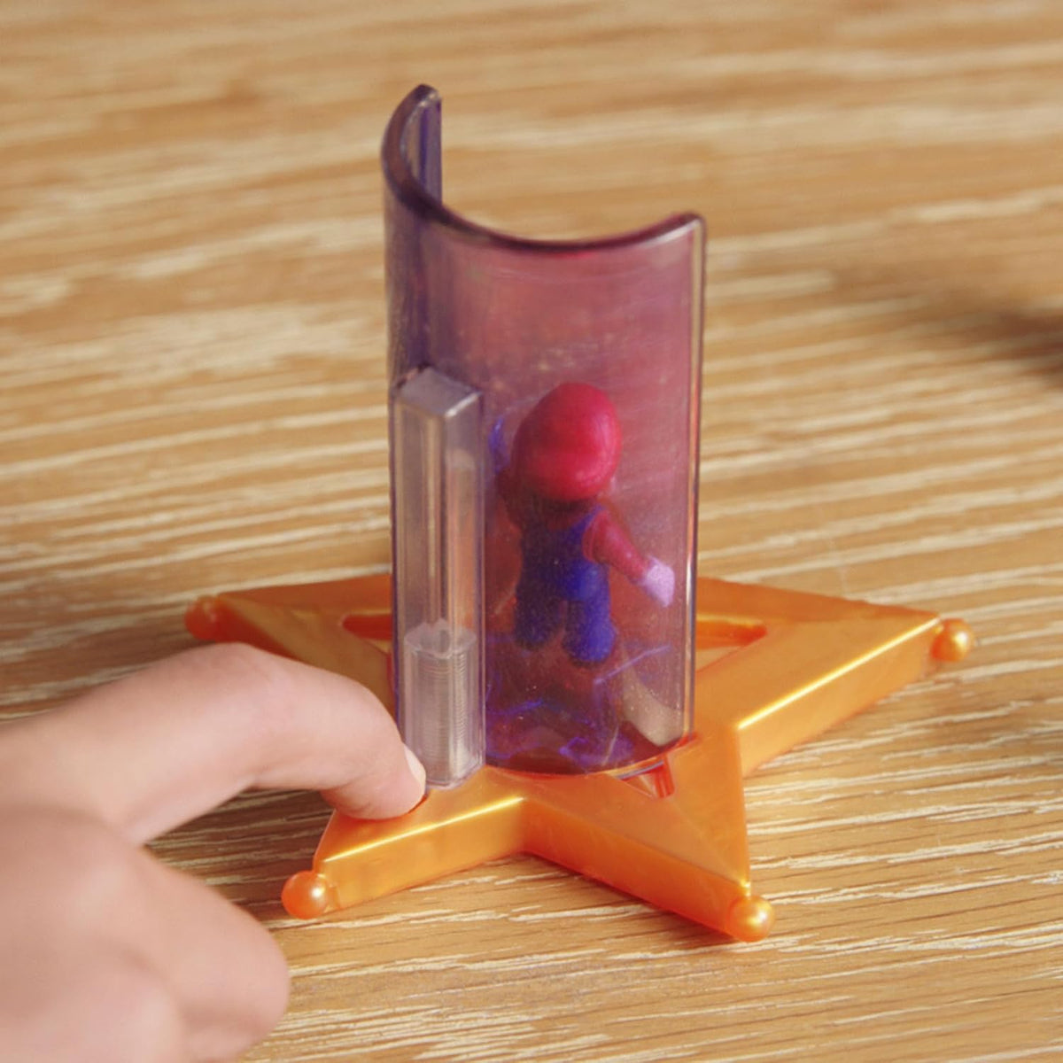 Jakks Pacific Set de Minifiguras The Super Mario Galaxy, 6 Figuras con Lanzador de Estrellas