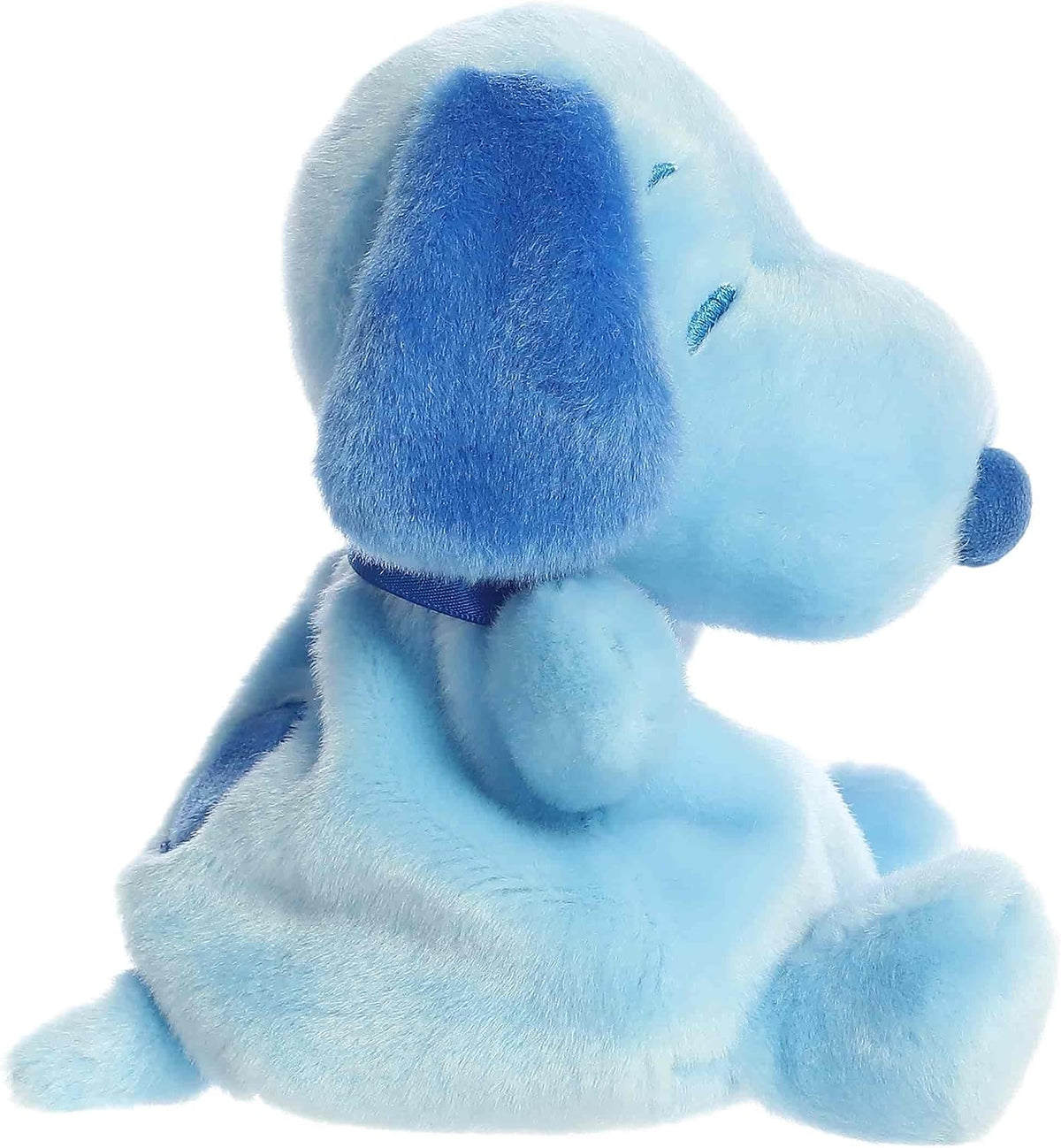Aurora Adorable Peanuts Snoopy Color Collection Palm Pals Peluche - Juguetes con licencia oficial para todos los fans de Snoopy - Regalo nostálgico para adultos y celebraciones de cumpleaños - Azul 5