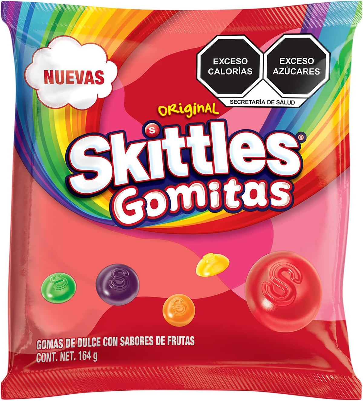 Skittles Gomitas Sabor Original, 164g, 1