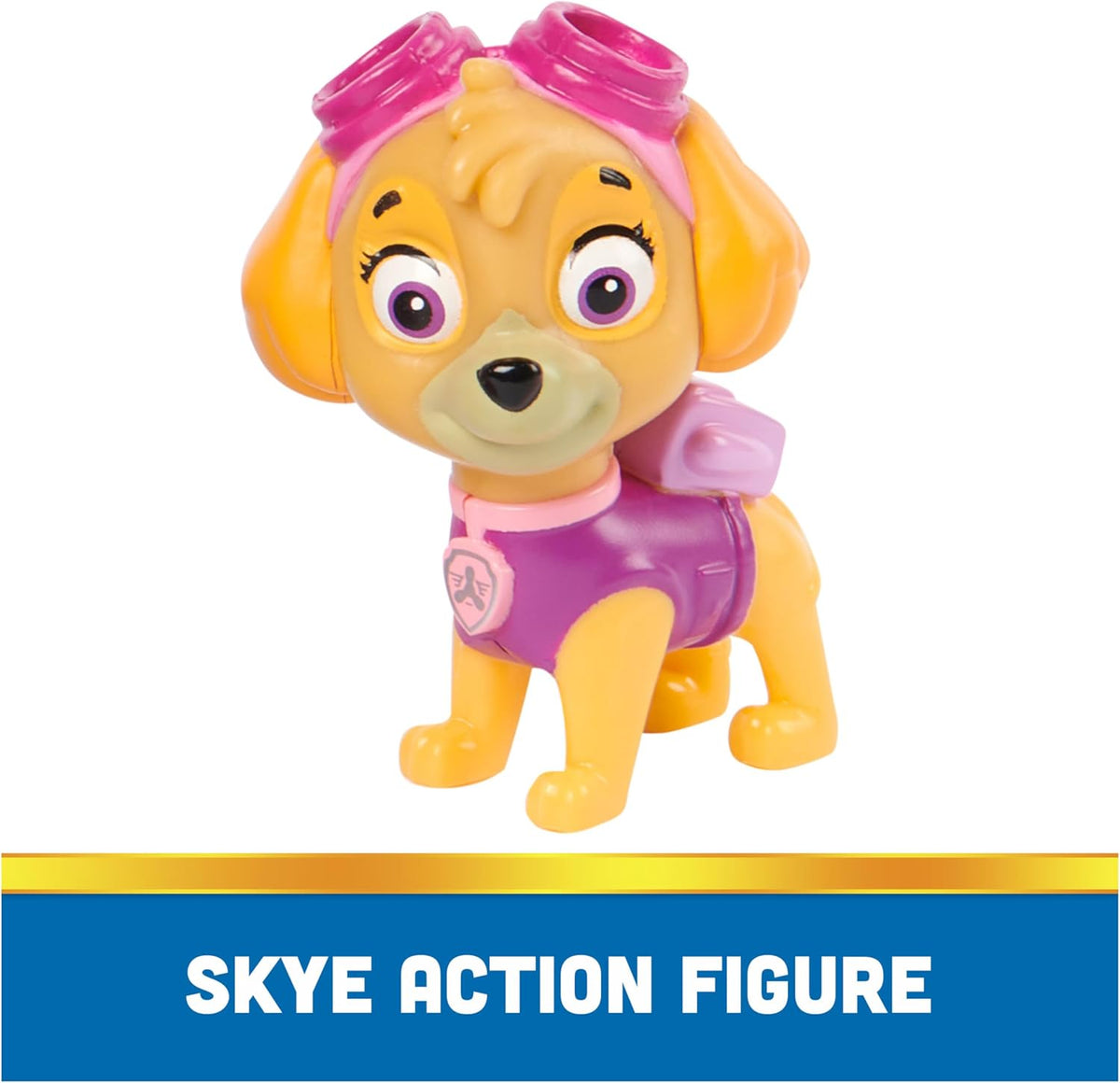 Paw Patrol, helicóptero de Skye, vehículo de Juguete con Figura de acción Coleccionable, Juguetes para niños de Mente sostenible para niños y niñas a Partir de 3 años