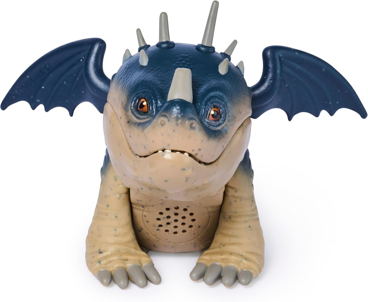 DreamWorks Dragons, como Entrenar a tu Dragón, Roaring Minis, Albóndiga, Juguete de dragón Interactivo con 25 Sonidos, Juguetes para niños y niñas a Partir de 4 años