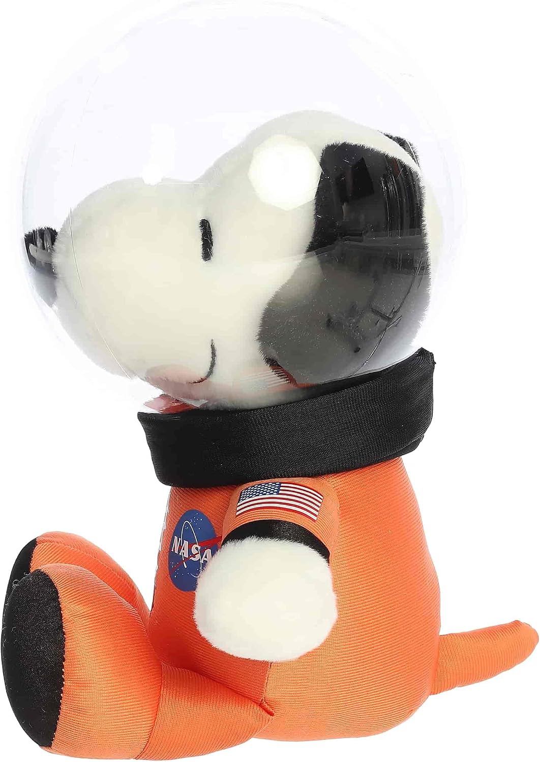 Aurora Peanuts - Disfraz de peluche con casco, color naranja de 10 pulgadas