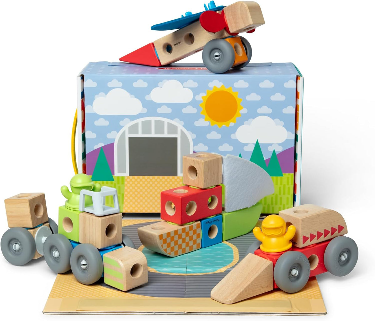Melissa & Doug BLOCKABLES VEHÍCULOS