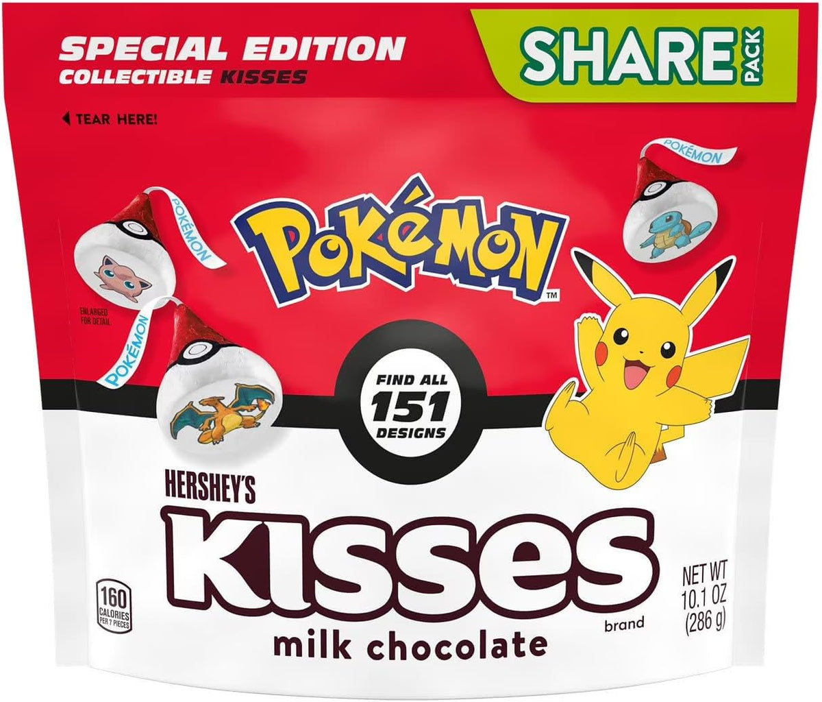 Hershey’s Kisses Pokémon Foils Share Pack 10.1 Oz Aceite Capilar