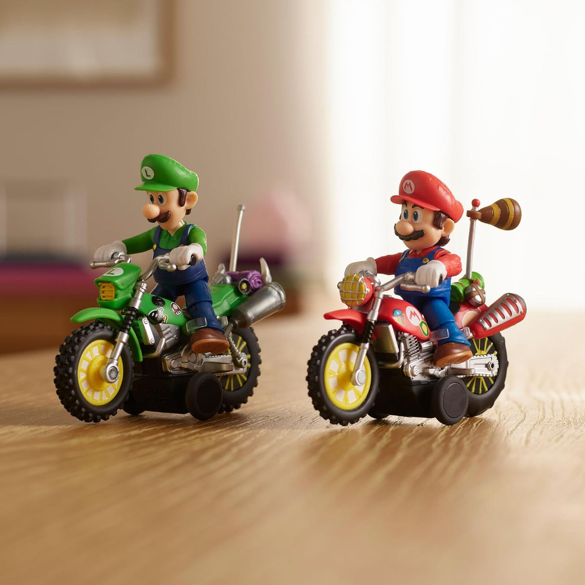 The Super Mario Galaxy Movie – Figura de 2.5 Pulgadas con Motocicleta de Retroceso – Mario, the Super Mario BROS. MOVIE, TOY_FIGURE, Plástico, Jakks Pacific