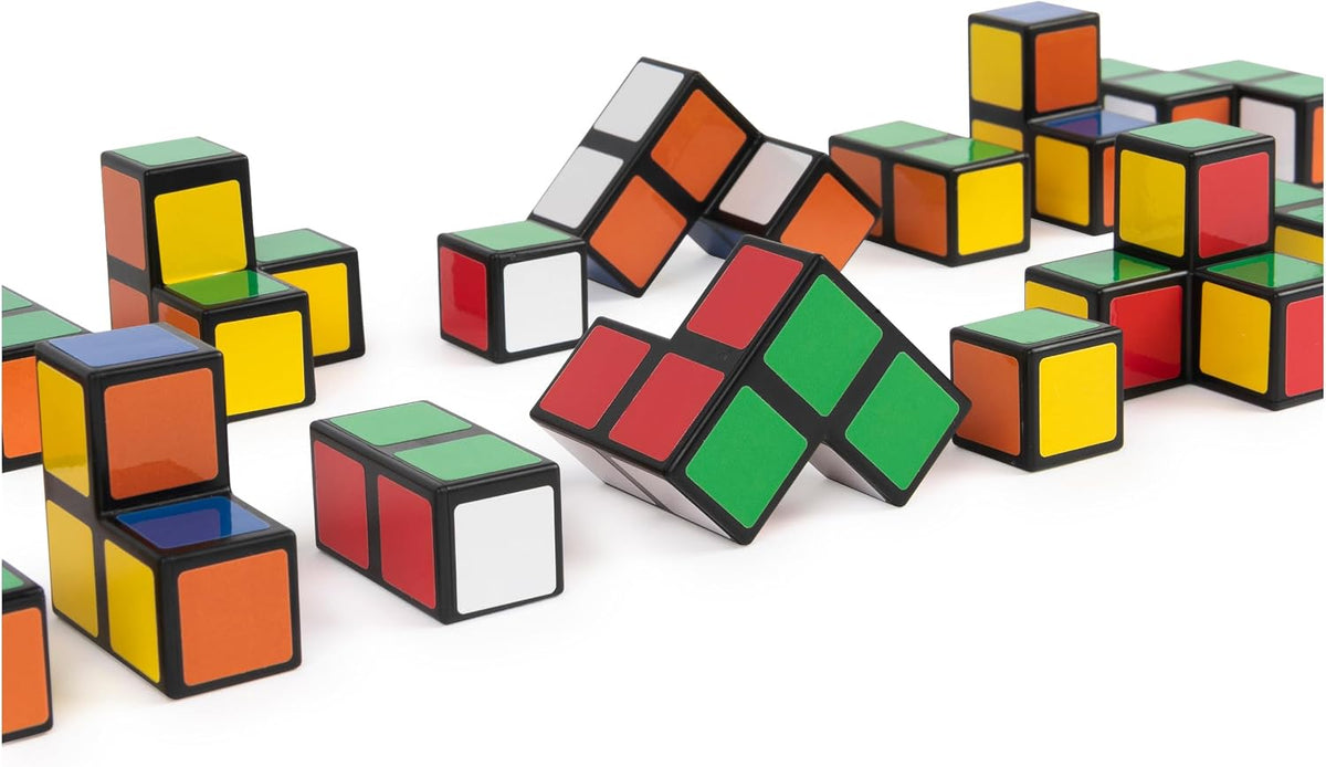 Rubik's Cube It Rompecabezas en Forma de Cubo 3D para 2 Jugadores Juego de Mesa de secuencias para aliviar el estrés para Jugar en casa o de Viaje un Regalo idóneo para niños y Adultos a Partir de 7