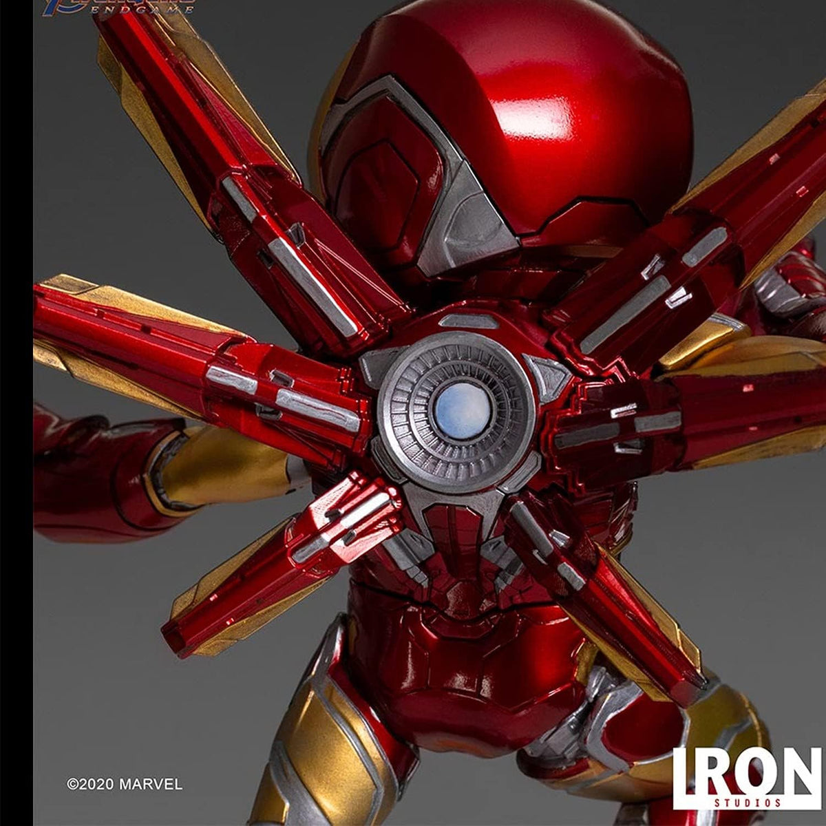 Iron Studios - Estatua de Vinilo de Minico Avengers Endgame Iron Man