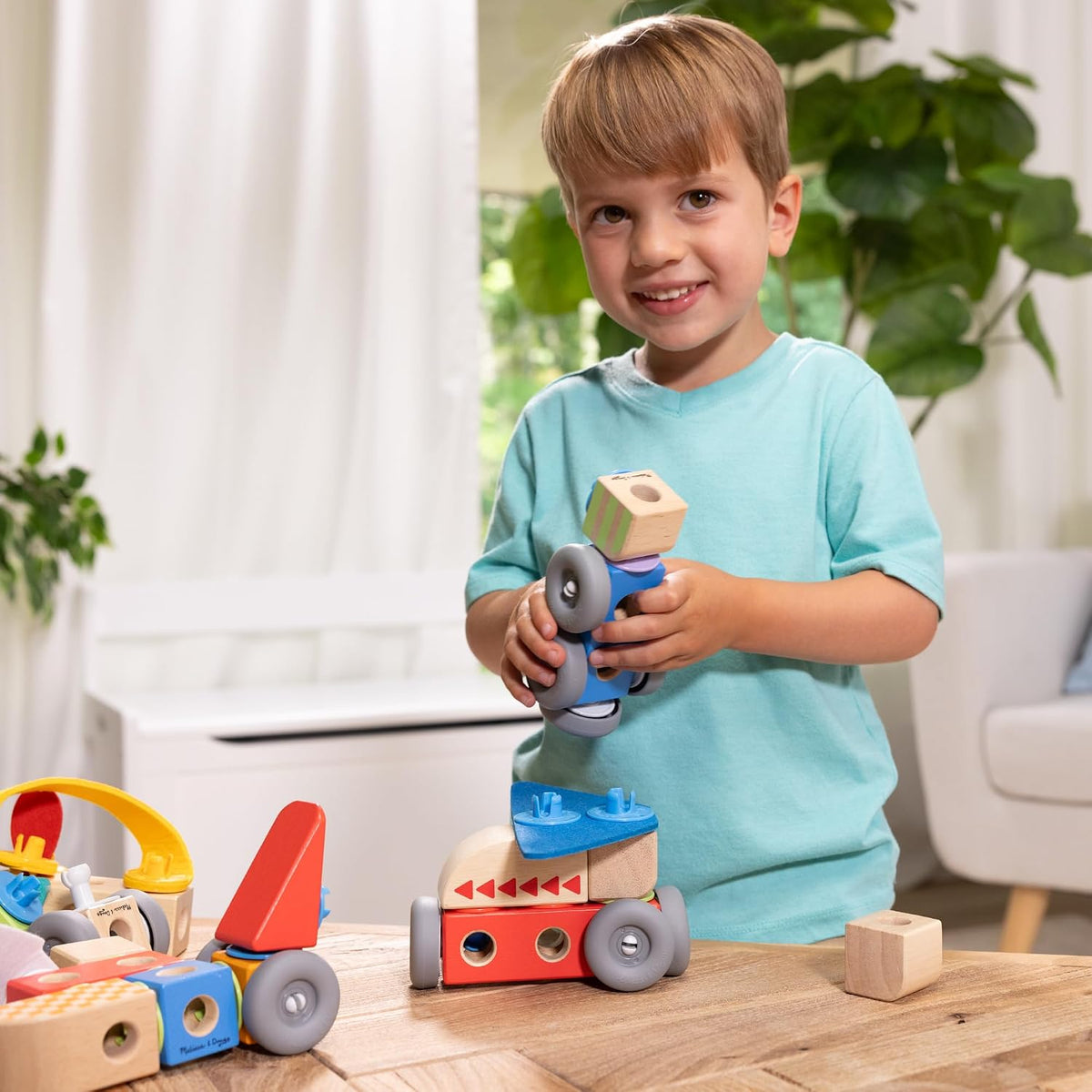 Melissa & Doug BLOCKABLES VEHÍCULOS