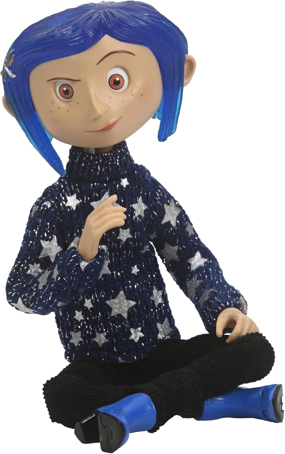 NECA - Coraline - Figura de acción articulada de suéter de Estrella