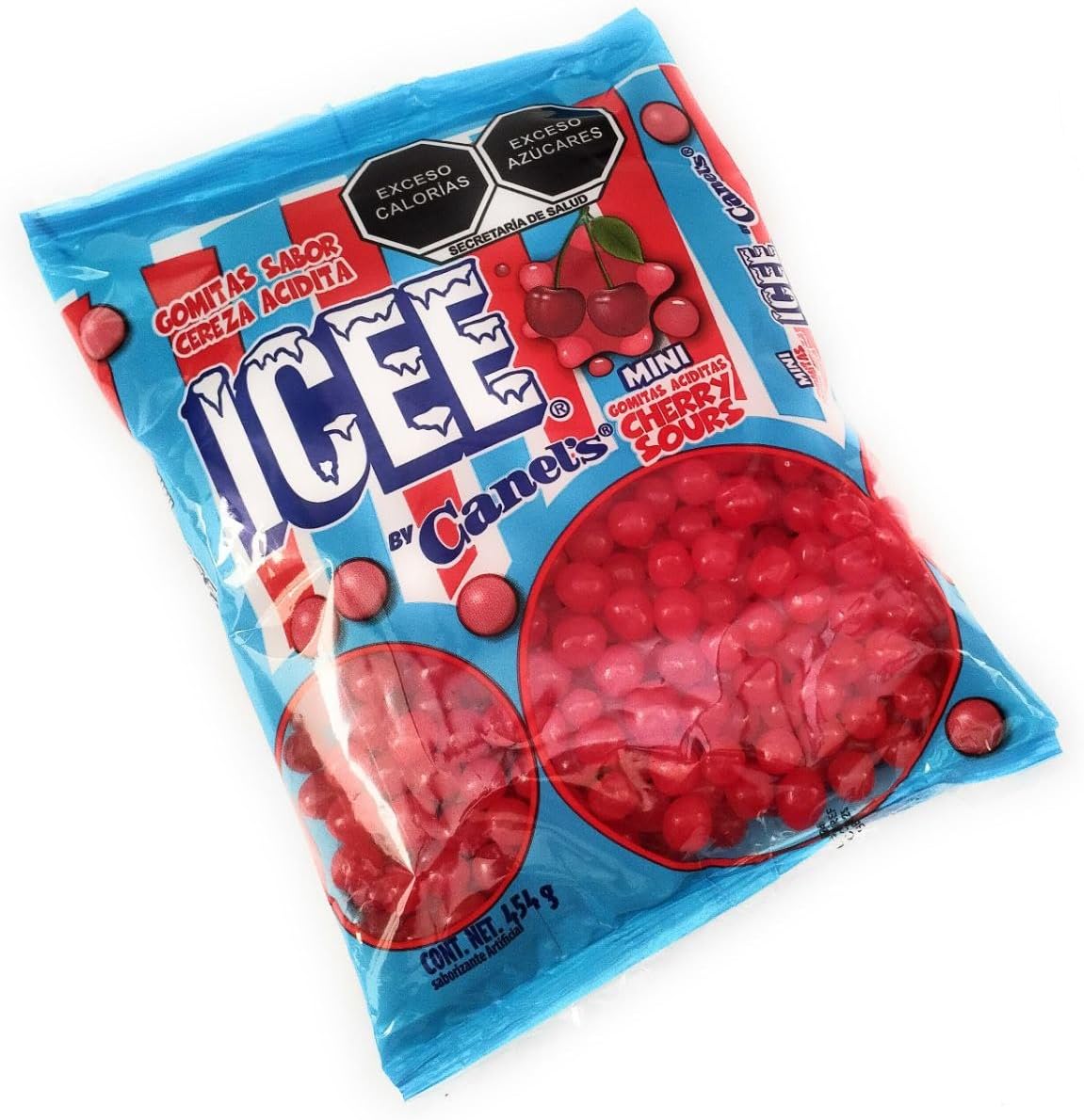 Canel´s ICEE Cherry Sours Mini Gomitas sabor cereza acidita 454gr