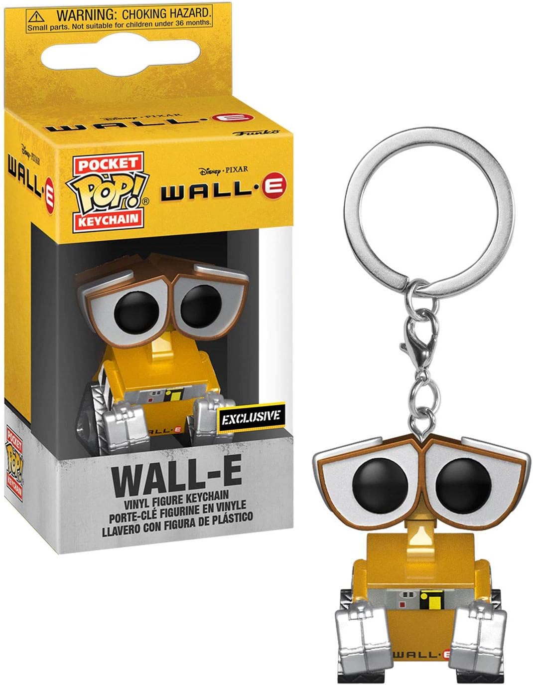 Funko Wall-E (Metallic) Llavero Pop Disney Exclusivo Special Edition