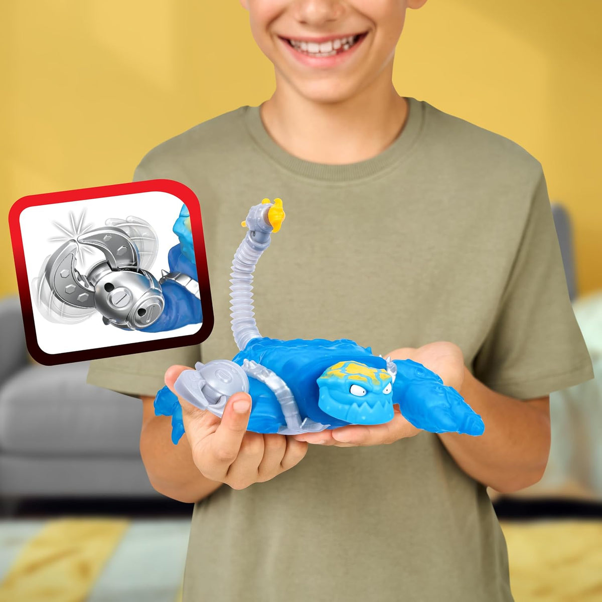 Goo JIT Zu Meteor Madness Battle Scorpion Hydro-Sting S13 Figura Elástica para Niños Muñeco Estirable Original Bandai