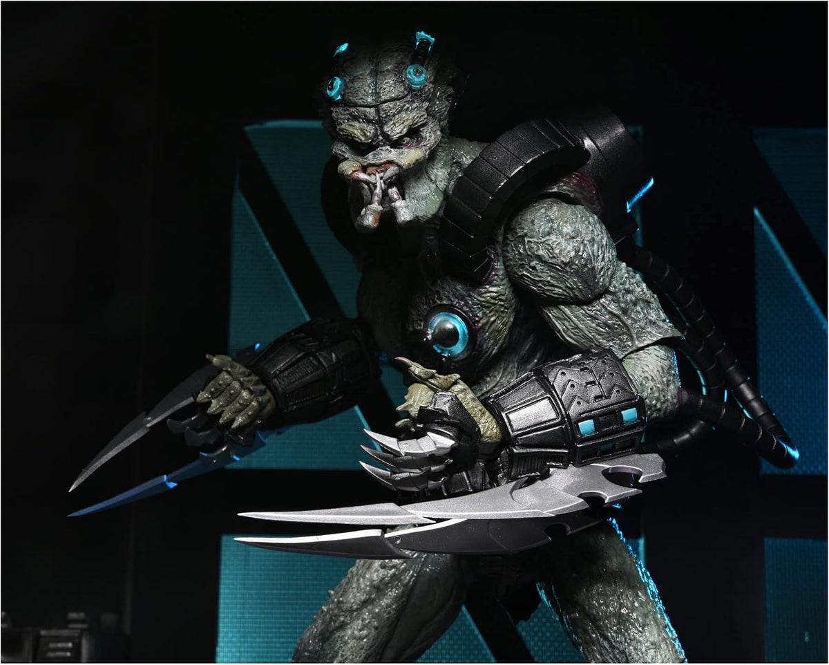 NECA Predator: Concrete Jungle Stone Heart Predator Figura de acción de 7 Pulgadas
