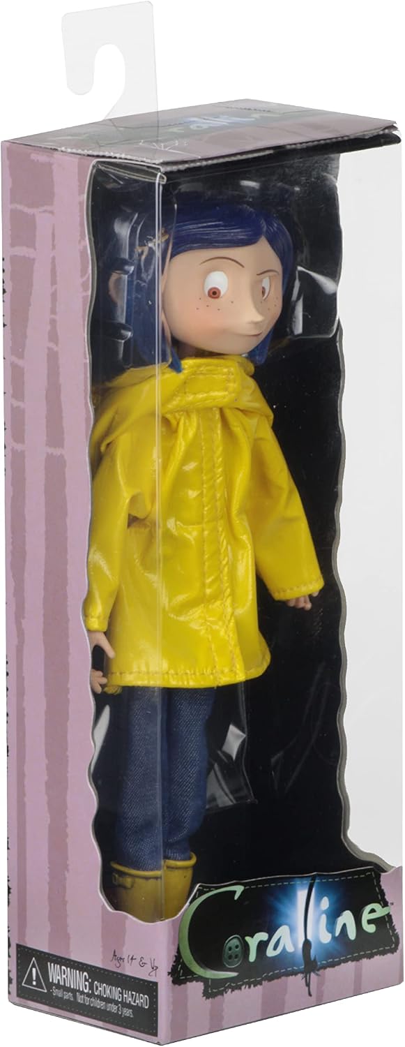 NECA - Muñeca Coraline Bendy con chubasquero