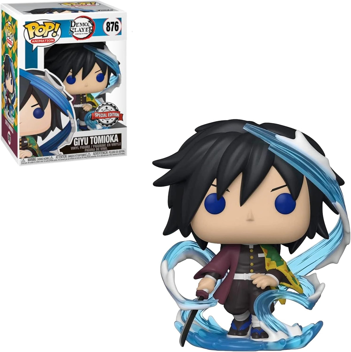 Funko Figura Pop Giyu Tomioka de Demon Slayer