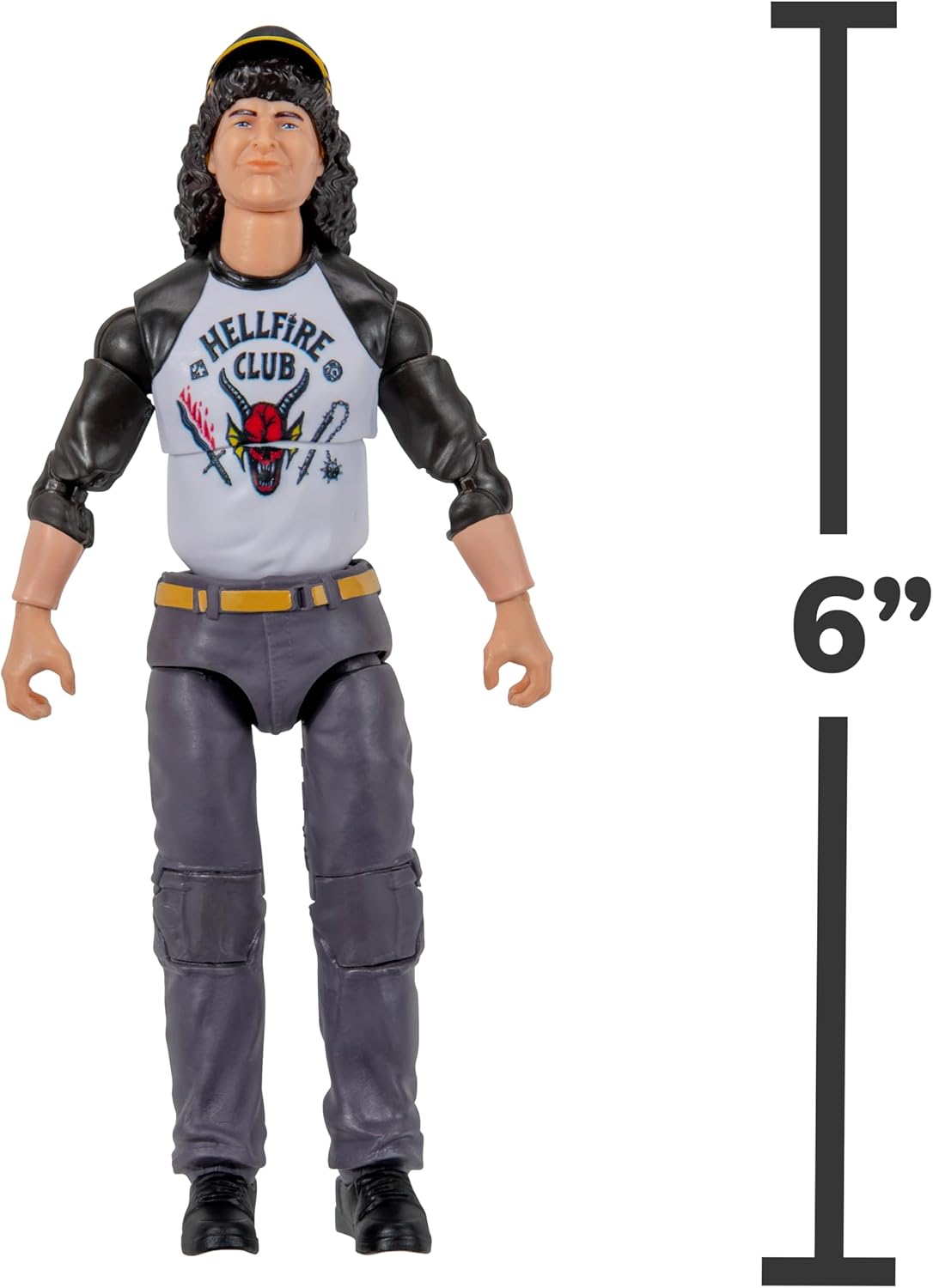 Stranger Things Figura de acción 6" Upside Down Dustin con Accesorios