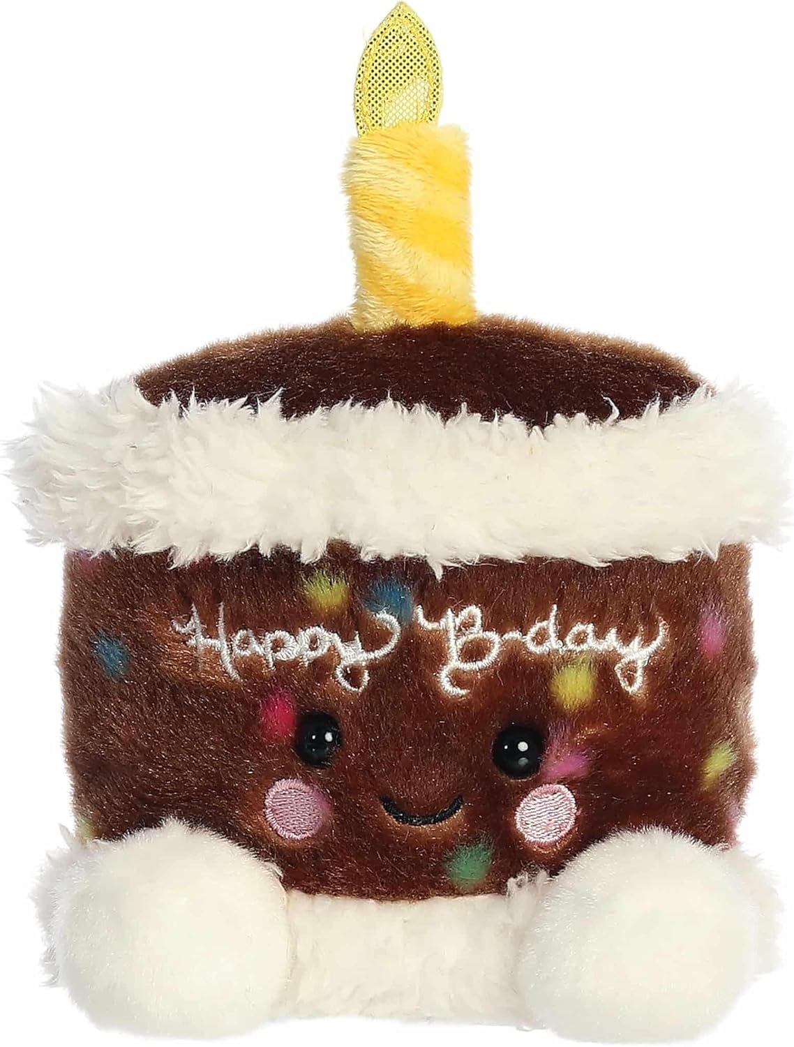 Aurora® Palm Pals™ 13cm Choco B'Day Cake™ Adorable Peluche