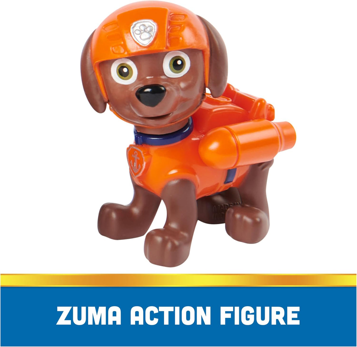 Paw Patrol, Zuma'S Hovercraft, vehículo de Juguete con Figura de acción Coleccionable, Juguetes para niños de Mente sostenible para niños y niñas a Partir de 3 años