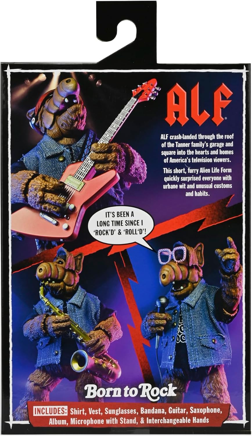 NECA Ultimate Born to Rock Alf Fig. 18 cm Alf