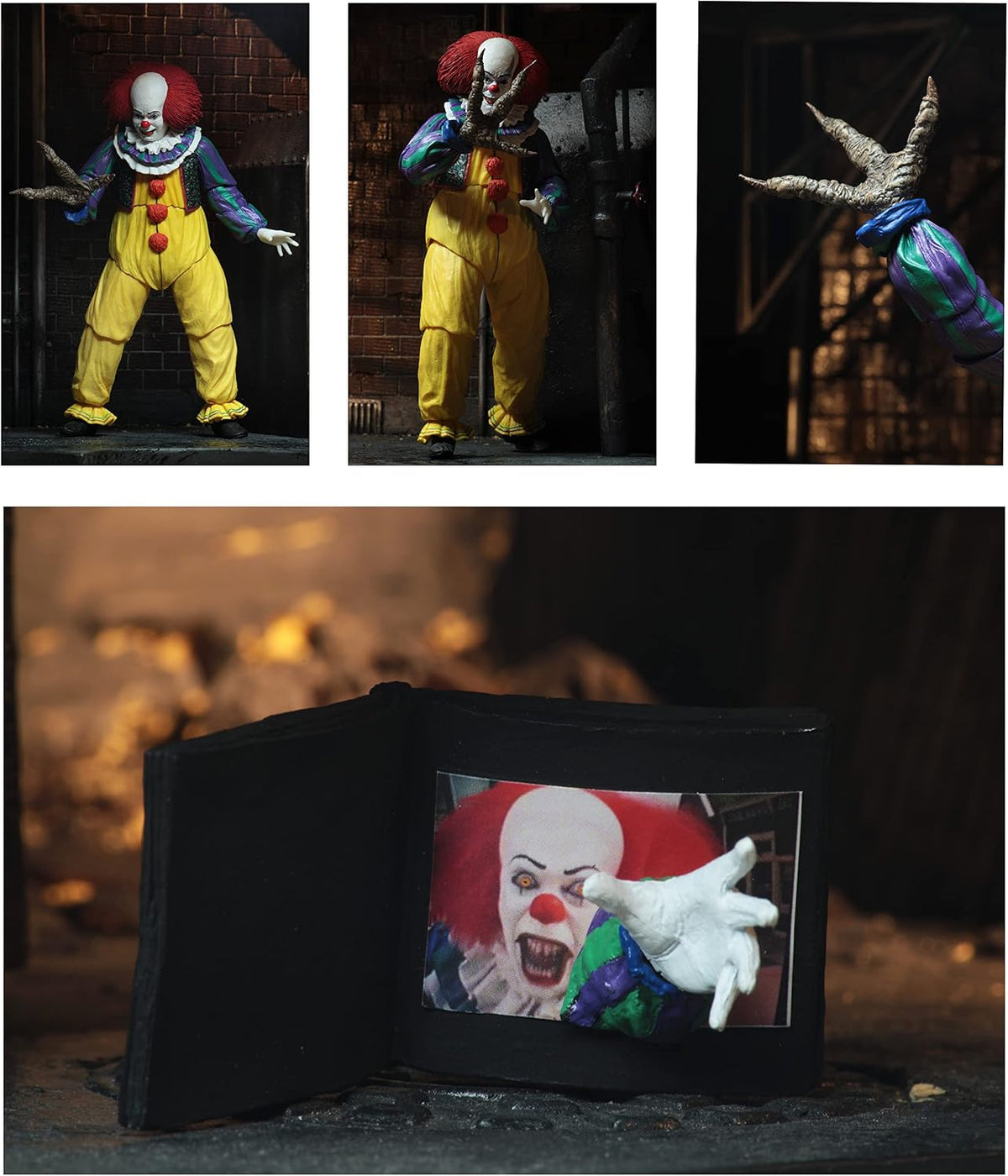 NECA - Figurine It 1990 - Pennywise Ultimate 18cm