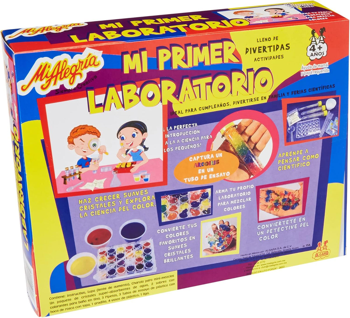 Mi Alegria Laboratorio Químico para Niños: Exploración de Reacciones Químicas y Sustancias