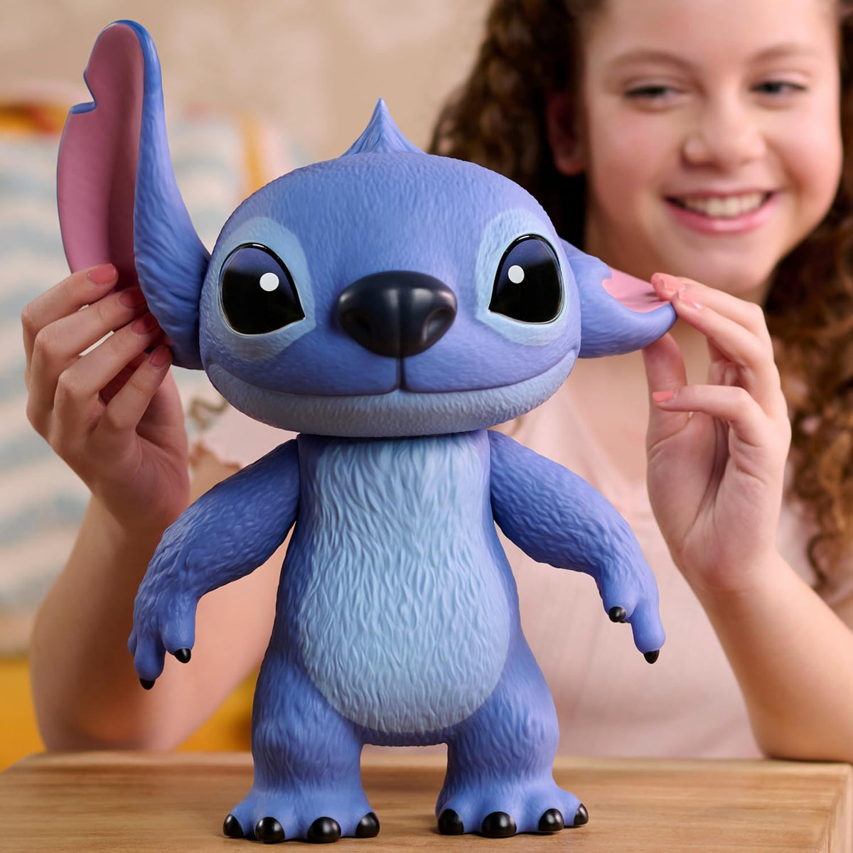 Just Play Stitch Live Action - Figura de Vinilo para niños de 3 años