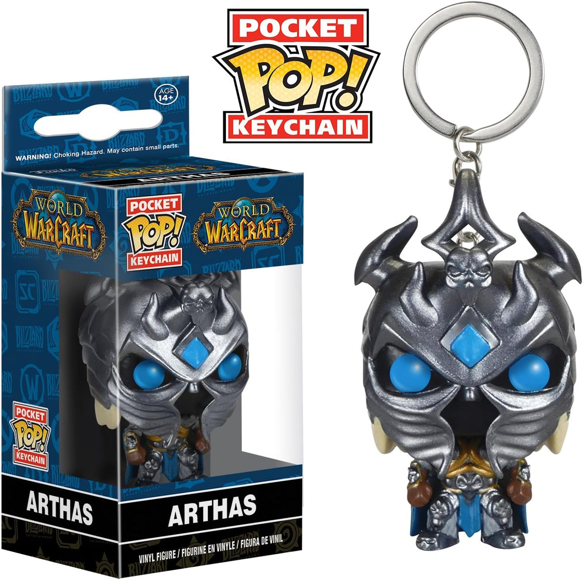 Funko Action Figure Keychain World of Warcraft - Arthas